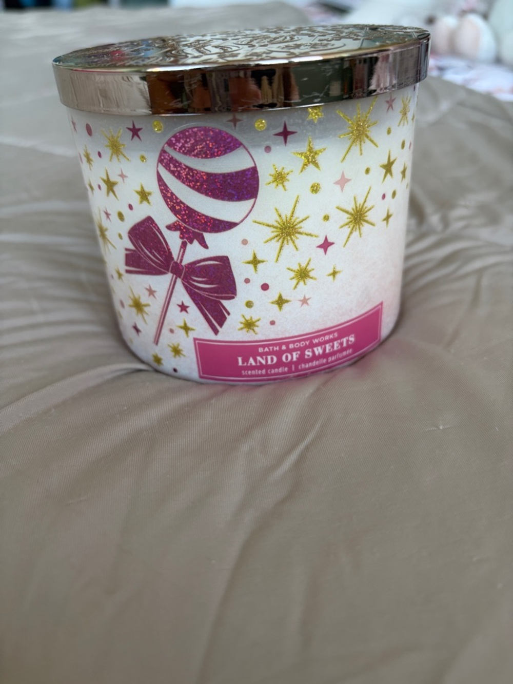 “Land of Sweets” Bath and Body Works 3 Wick Candle